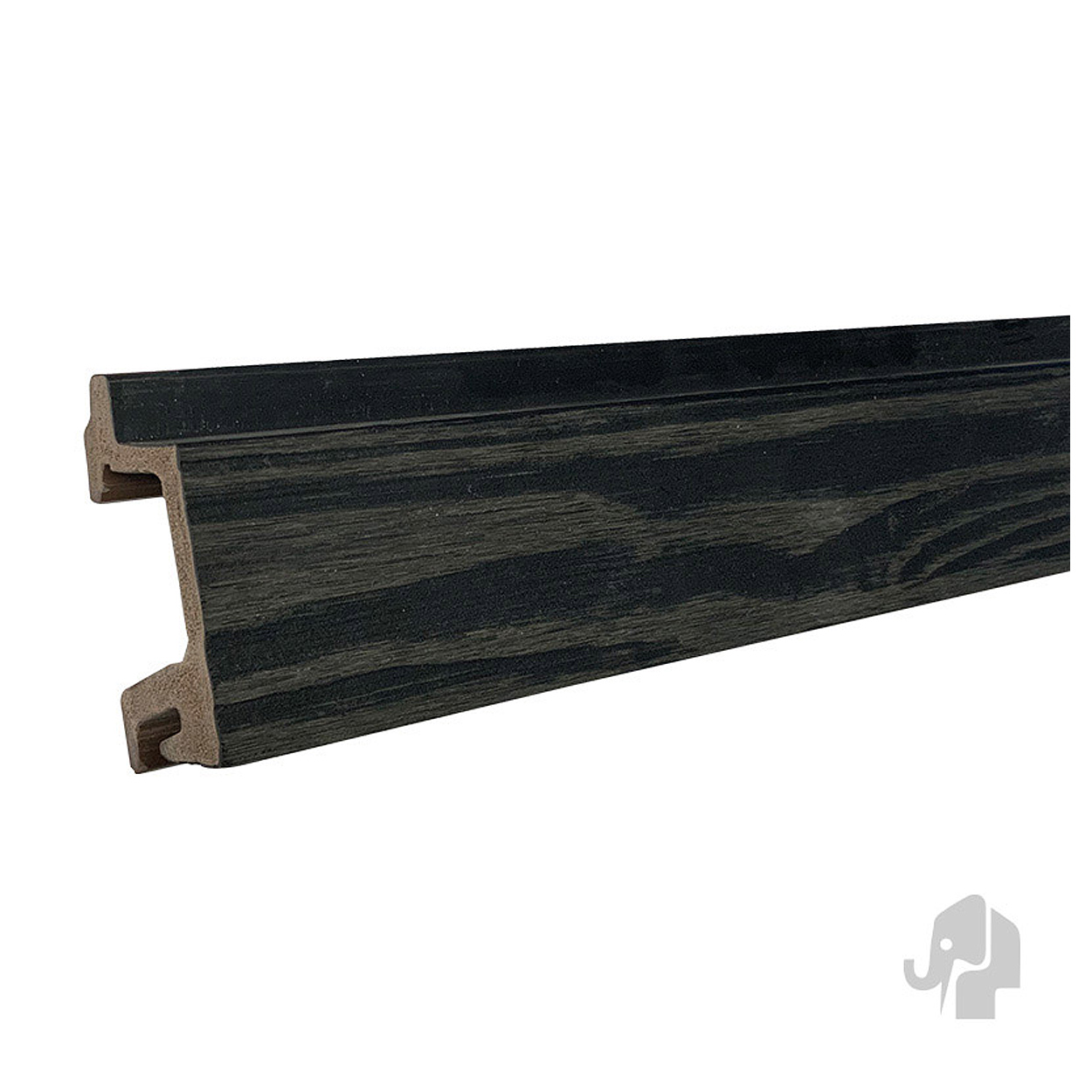 Eva-Last Composiet Gevelbekleding Coal Black Stripes XM
